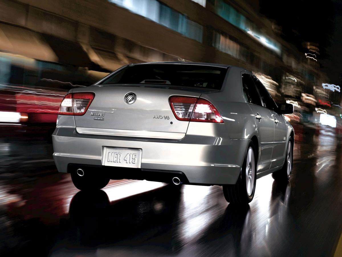 Mercury Milan technical specifications and fuel economy